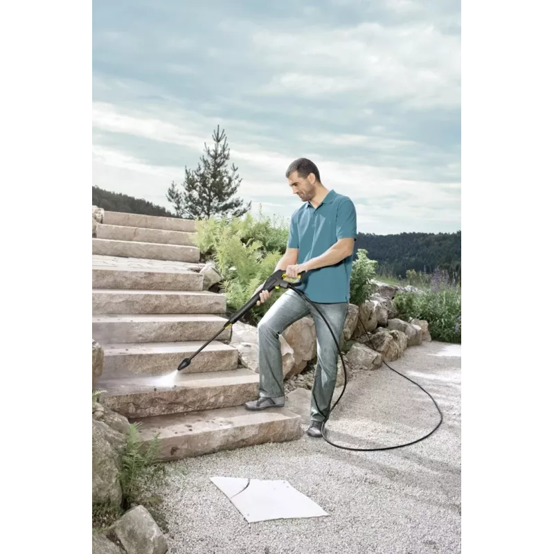 Aukšto slėgio plovimo priedas Karcher 2.642-728.0 — juodas, 41×41 mm, 0,4 m ilgio