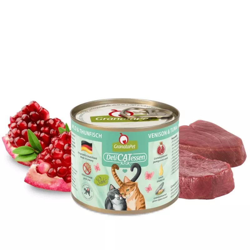 GRANATAPET DeliCATessen elnienos ir tuno - drėgnas kačių maistas - 200 g