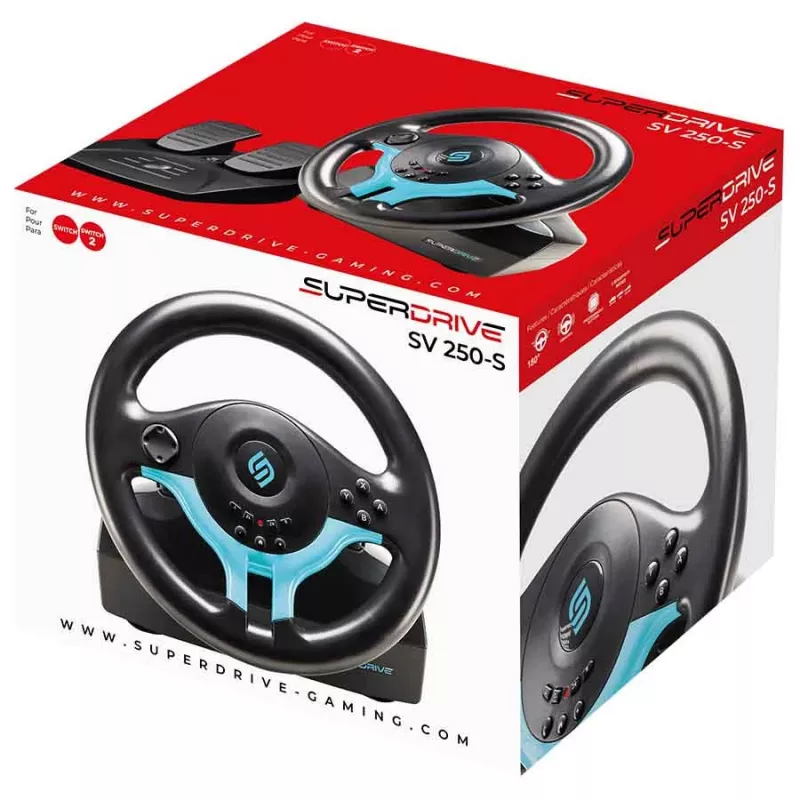 Subsonic Superdrive SV 250-S vairaratis mėlynos spalvos leidimas