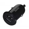 Automobilinis pakrovėjas Baseus Gain Pro Universalus Juodas — 2× USB 2.0, 2,4 A vienam prievadui, įvestis 12–24 V, 5 V išvestis