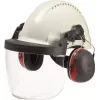 Veido apsauginis skydelis 3M Peltor 5F-1 skaidrus polikarbonatas — viso veido apsauga, atsparus įbrėžimams