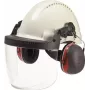 Veido apsauginis skydelis 3M Peltor 5F-1 skaidrus polikarbonatas — viso veido apsauga, atsparus įbrėžimams