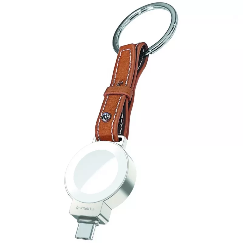 Belaidis įkroviklis 4smarts 541476, skirtas Apple Watch – sidabrinis