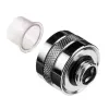 Alphacool Eiszapfen Pro Connector 16mm Hardtube Fitting G1/4, 6-Pack - chromas
