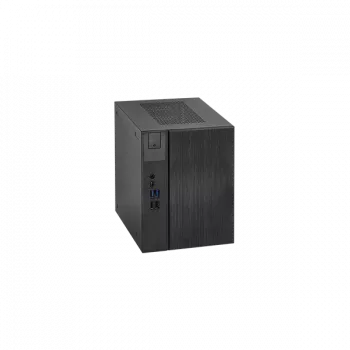 ASRock DeskMeet X300 serija - Barebone - kompaktinis kompiuteris - Socket AM4 - AMD X300 - be procesoriaus - RAM 0 GB - GigE (90BXG4501-A10GA0W)