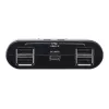 USB 2.0 2 prievadų periferinių įrenginių dalijimosi įrenginys ATEN US224AT — USB Type-A, 1,8 m kabelis, juodas