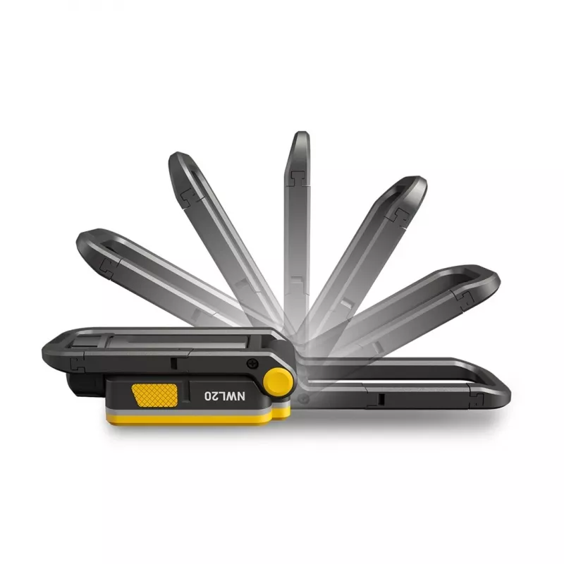 Nitecore NWL20 LED žibintuvėlis 600 liumenų nešiojamas rankinis žibintas, kompaktiškas EDC