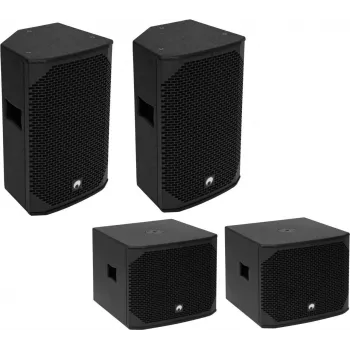 PA rinkinys Omnitronic AZX passiv XL 20000531 2000W pasyvus PA garsiakalbių rinkinys 2000 W