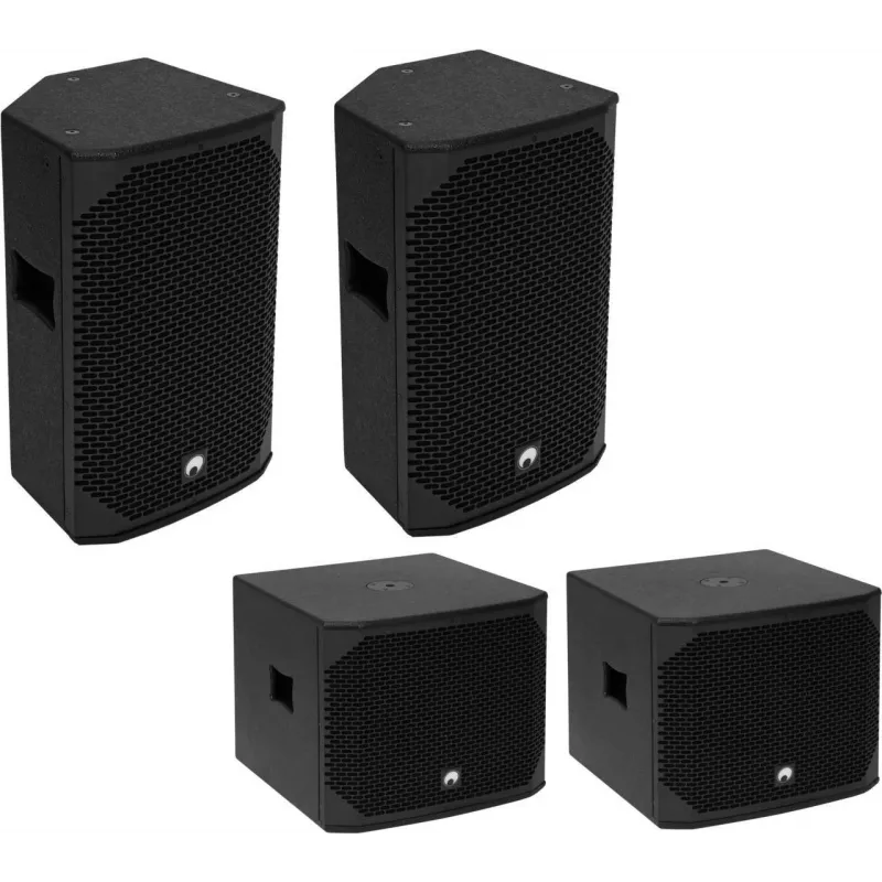 PA rinkinys Omnitronic AZX passiv XL 20000531 2000W pasyvus PA garsiakalbių rinkinys 2000 W