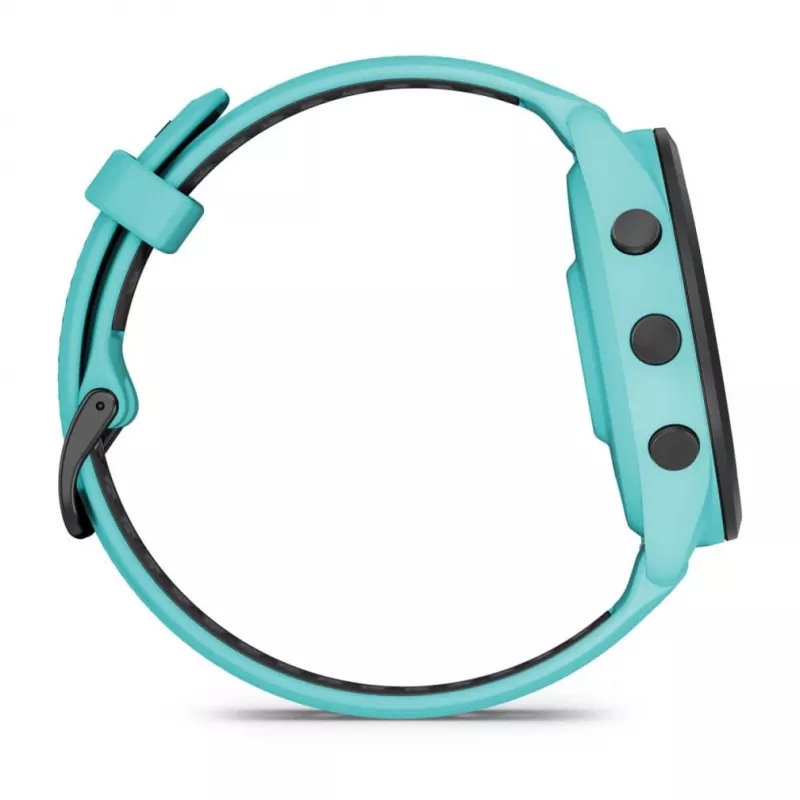 Garmin Forerunner 265 3,3 cm (1,3 colio) AMOLED 46 mm Skaitmeninis 416 x 416 pikselių Liečiamas ekranas Juoda, Mėlyna Wi-Fi GPS (palydovas)