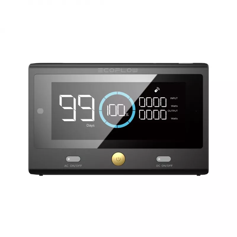 EcoFlow 50049001 nuotolinio valdymo pultas DELTA Pro nešiojamai elektrinei, Bluetooth, juodas