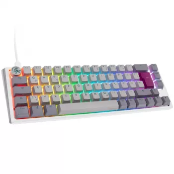 Ducky One 3 SF klaviatūra, skirta žaidimams, USB, QWERTZ, vokiška, pilka