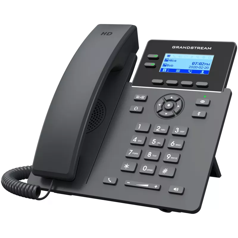 IP telefonas Grandstream GRP2602P juodas