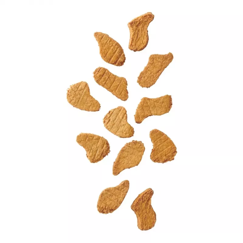 Šunų skanėstas john dog Air-Dried Chicken gabalėliai 80 g — oro džiovinimo vištienos gabalėliai, baltymai 26%, riebalai 16%
