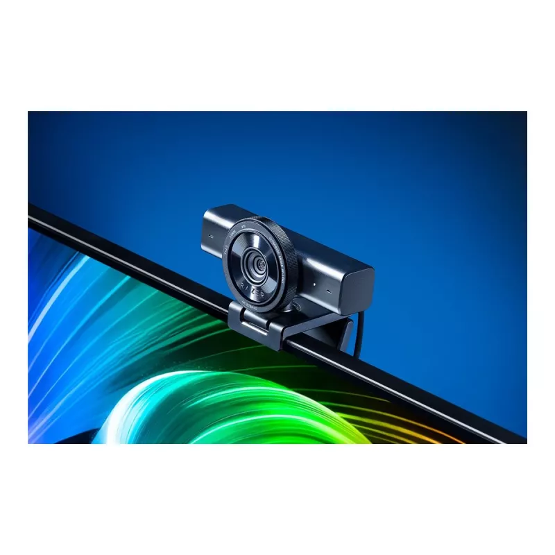 Razer | Webcam | Kiyo V2 | MJPEG iki 4K 30 FPS, 1080p 60 FPS, YUY2 iki 4K 15 FPS, 1080p 60 FPS, NV12 iki 4K 20 FPS, 1080p 60 FPS