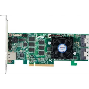 Areca ARC-1886-16I RAID valdiklis PCI Express x8 4.0 12 Gbit/s
