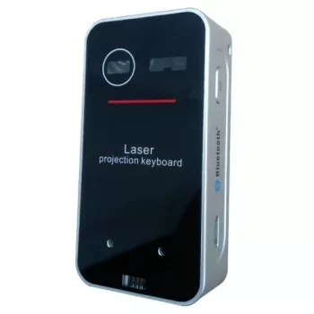 Lazerinė projekcinė klaviatūra Doy modelis 9997790758727 kompaktiška nešiojama virtuali Bluetooth klaviatūra