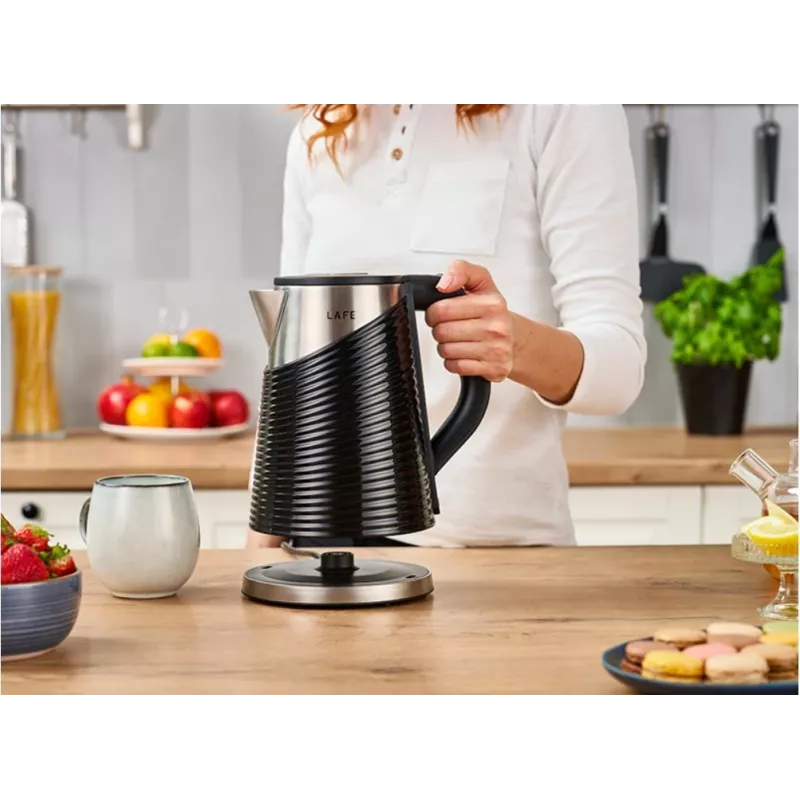 Elektrinis virdulys LAFE 1.8L 2200W Elegant Juoda