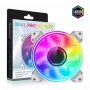 Gamemax | Korpuso ventiliatorius | DUAL RING INFINITY | Balta