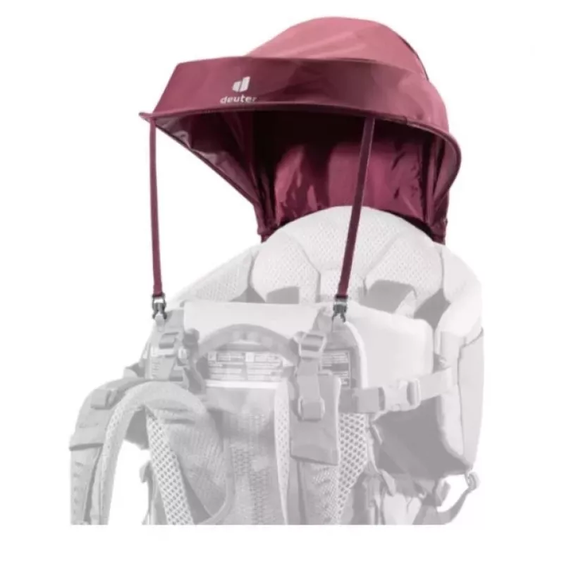 Deuter Kid Comfort kūdikio nešiojimo kuprinė, poliamidas, raudona