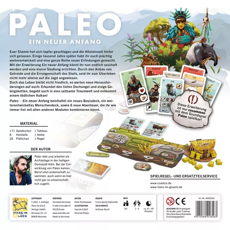 Paleo - A New Beginning, stalo žaidimo plėtinys
