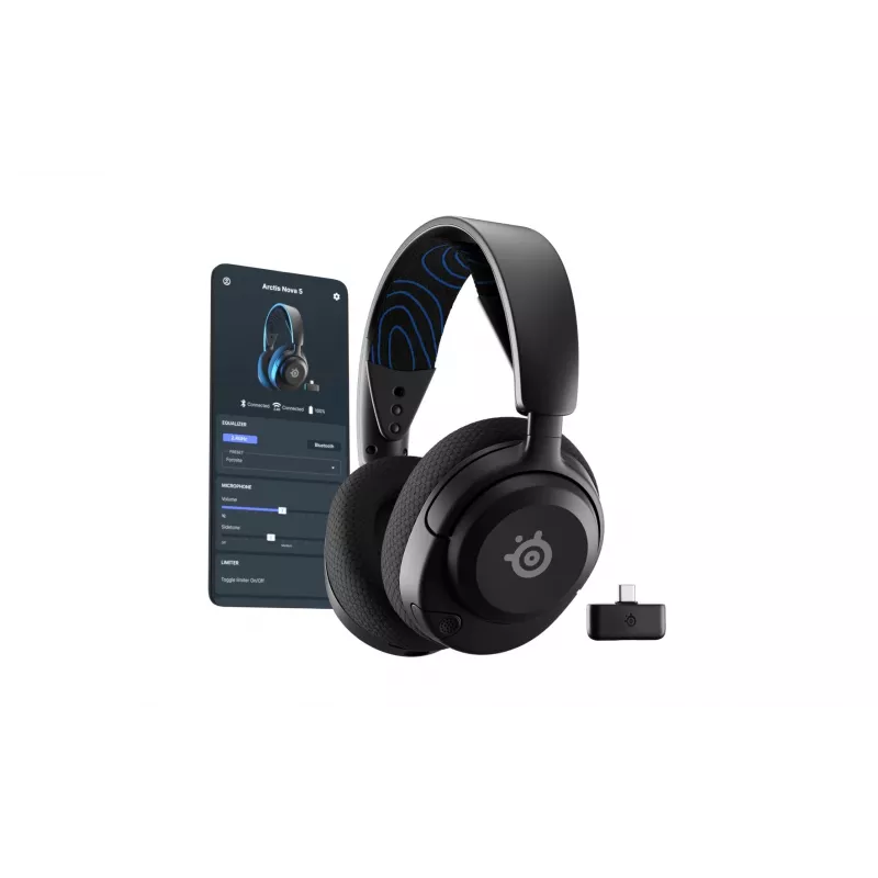 Ausinės Steelseries Arctis Nova 5P Wireless