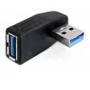 Kabelio lyties adapteris DeLOCK 65341 USB 3.0 juodas