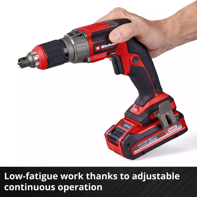 Gipskartonio suktuvas EINHELL TP-DY 18 Li BL Solo 18 V, bešepetėlis, baterija nepridedama (modelis 4261010)