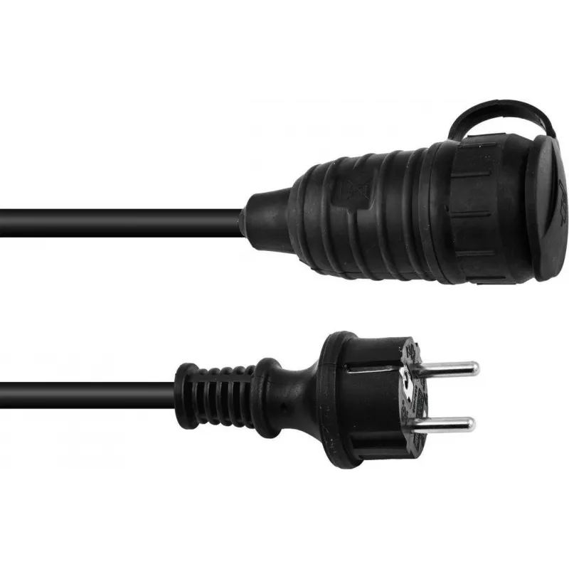 Prailginimo laidas EUROLITE 3x1.5 1.5 m — 3 gyslų 1.5 mm² maitinimo laidas, modelis 30245693