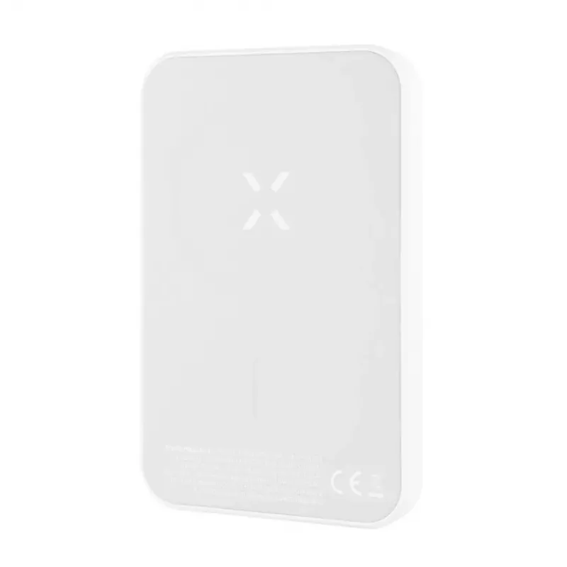 Nešiojama išorinė baterija FIXED FIXZENM-6-WH — 6000 mAh, USB-C greitas įkrovimas, balta