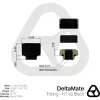 Thermal Grizzly DeltaMate Fitting HT16 jungtis, juoda — procesoriaus aušintuvo tvirtinimo priedas
