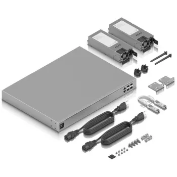 Ubiquiti UniFi Gateway Enterprise - Saugos įrenginys - 25GbE, 10GbE, 2,5GbE - 1U - Montuojamas į stelažą (UXG-Enterprise)