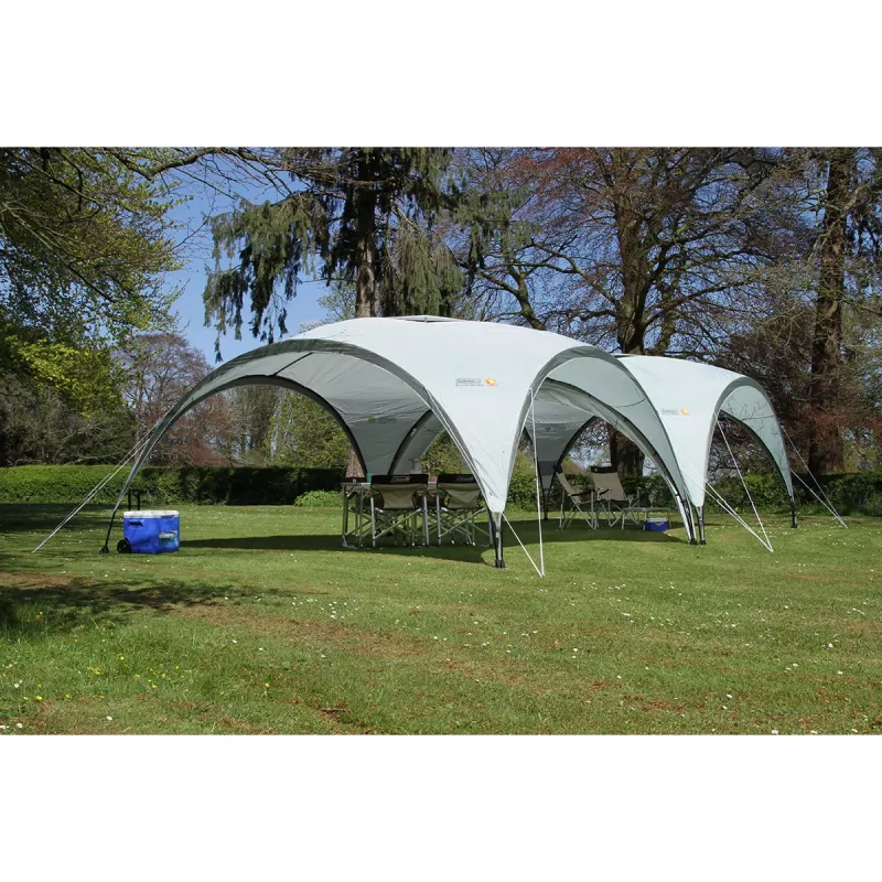 Pavillon renginių pastogė, 4,5 x 4,5 m (šviesiai pilka / pilka)