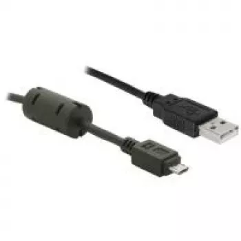DeLOCK - USB laidas - USB A tipo, 4 kontaktų (V) - Micro-USB, B tipo (V) - 1 m (82299)
