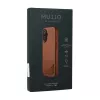 Mujjo Full Leather Case MagSafe dėklas, skirtas iPhone 17, rudas