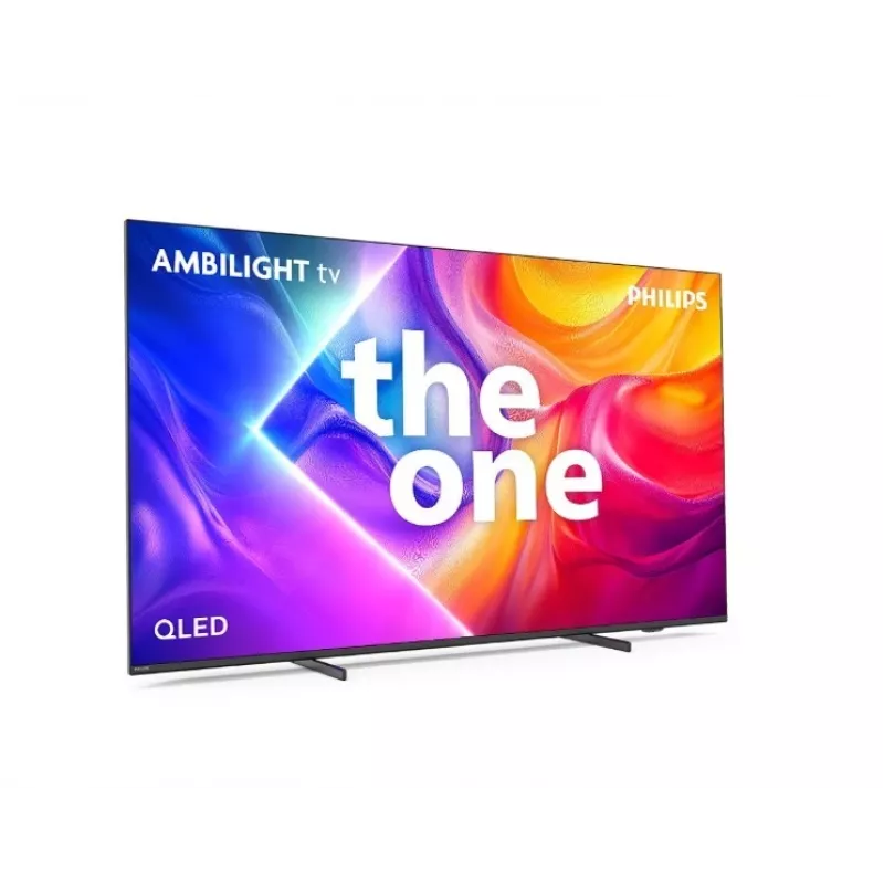 TV Philips 75PUS9010 75 col. 4K UHD QLED juodas, energijos klasė E