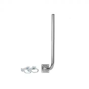Extralink balkono laikiklis L250x750 250x750mm su M8 U formos varžtais, plieninis, cinkuotas