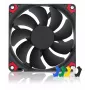 Noctua NF-A9x14 HS-PWM CH.BK.S 92 mm plonas PWM kompiuterio korpuso ventiliatorius, 12 V, 600–2500 RPM, 57,5 m³/h, 14 mm storis