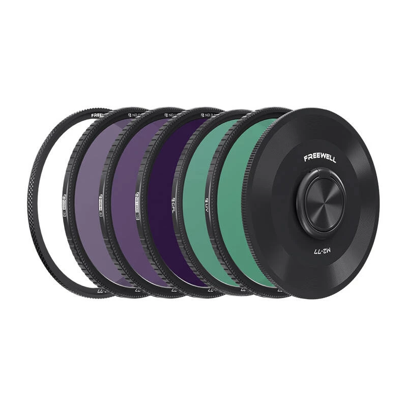 Filtras Freewell M2 serijos Quick Swap 77 mm rinkinys — 5 filtrai (FW-77M2-5PACK)