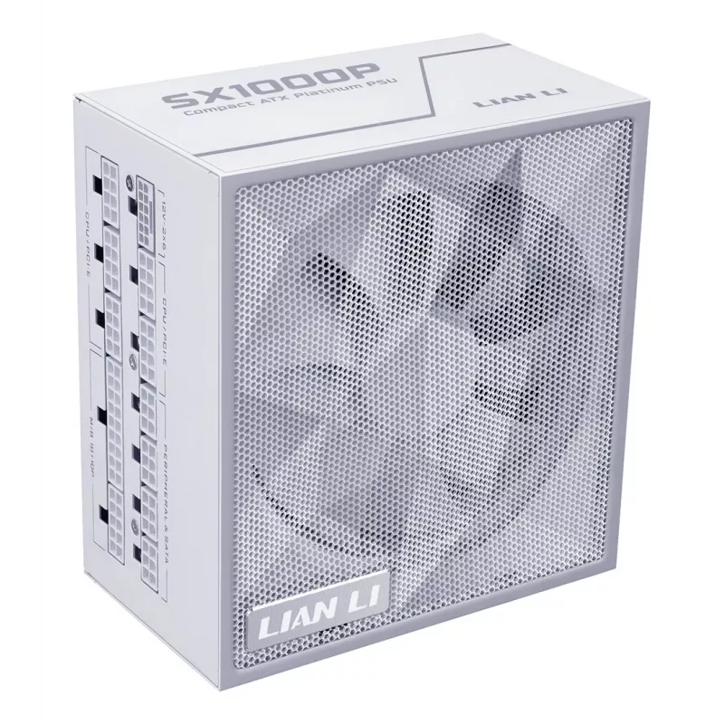 Maitinimo blokas Lian Li SX Series 80 PLUS Platinum visiškai modulinis PCIe 5.1 ATX 3.1 1000 W