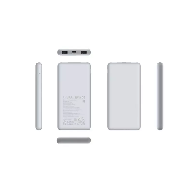 Xiaomi BHR9350GL išorinė baterija 10000 mAh Li‑Ion, Quick Charge 3+, USB‑A + USB‑C, 3 A išvestis, balta