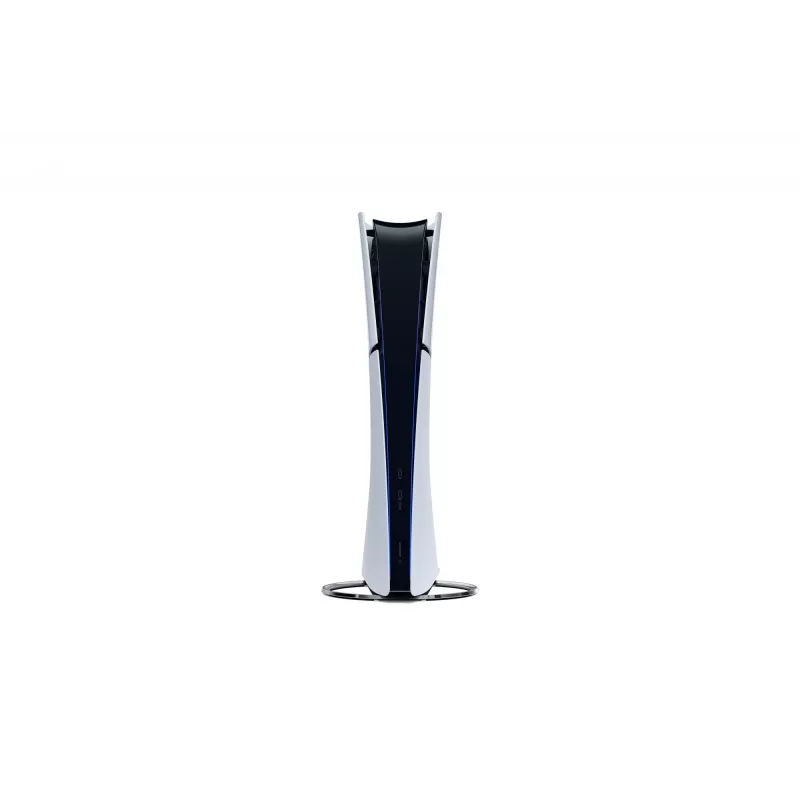 Sony vertikalus stovas, stovas, PlayStation 5 plonas, juoda, chromuota, blizgus / matinis, PlayStation 5 plonas, PlayStation 5 plonas Digital Edition, 191 mm