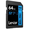 SDXC „flash“ atminties kortelė „Lexar“ 64 GB UHS-I 800xPRO — Class 10, U3, V30, 150 MB/s