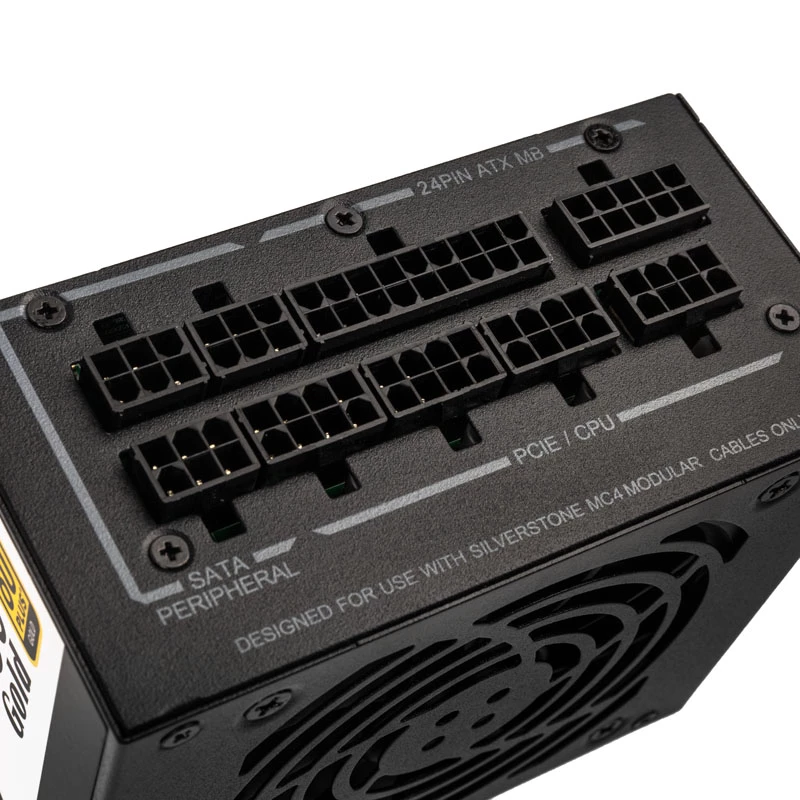 SilverStone SST-SX750-G 80 PLUS Gold modulinis - 750 W - SFX - 80 PLUS Gold