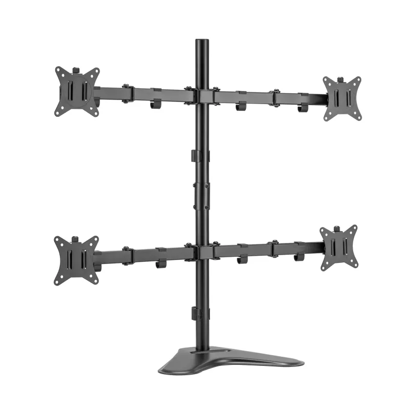 LCD laikiklis SBOX LCD-F048-2 17–32 colių ekranams, palaiko 4×9 kg, VESA 100×100
