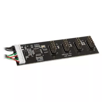 USB šakotuvo plokštė Kolink USB 2.0 su 60 cm USB ir Molex kabeliu