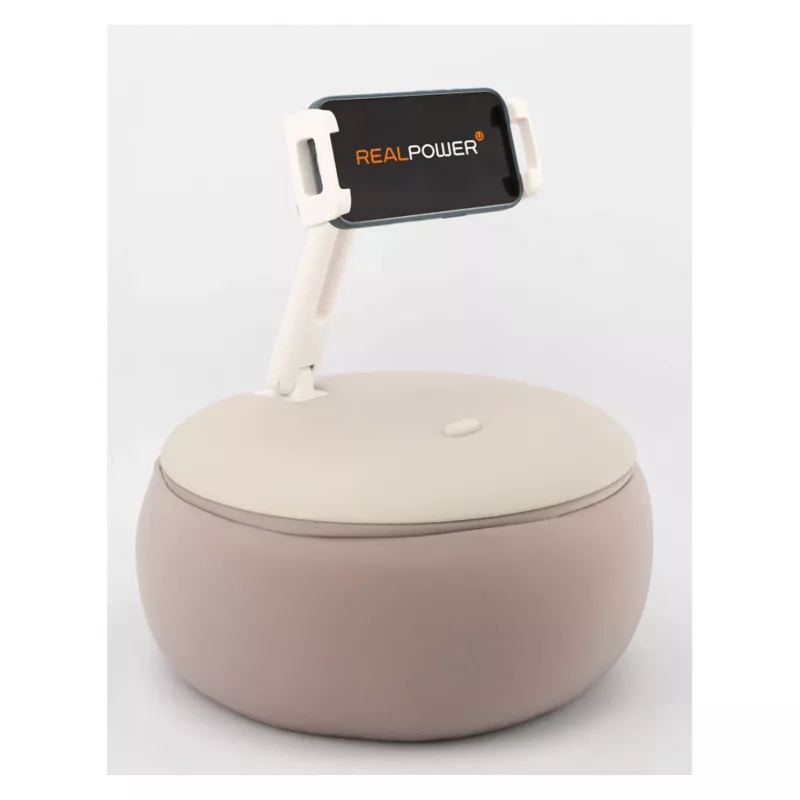 RealPower PillowStand-1 Pasyvus laikiklis Mobilusis telefonas / išmanusis telefonas, planšetinis kompiuteris / UMPC Smėlio spalvos
