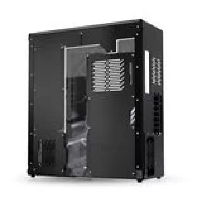 Singularity Computers Stream-M skysčio aušinimo korpusas, Didysis bokštas, XL-ATX, RGB - juodas