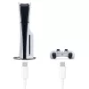 USB-C įkrovimo ir žaidimo laidas SUBSONIC SA5634, skirtas PS5 — laidinis įkrovimas ir duomenų perdavimas