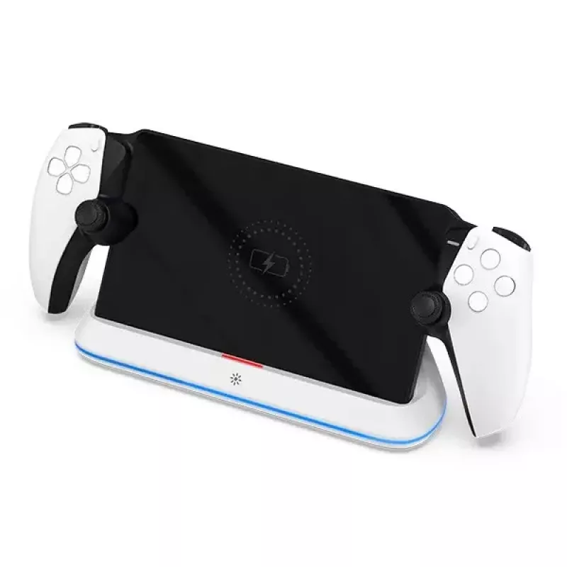 Įkrovimo sistema Subsonic SA5708, skirta Playstation Portal, laidinė, juoda balta